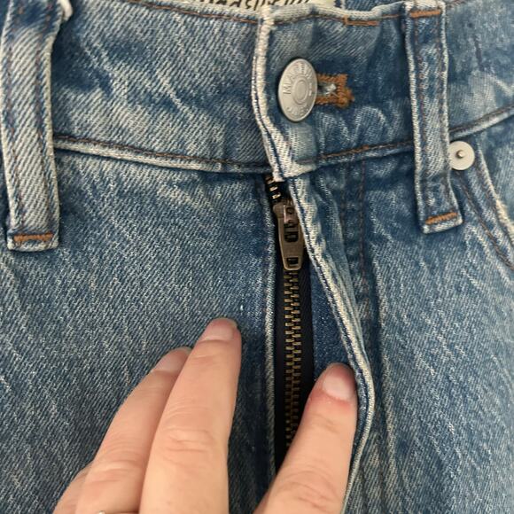 Madewell Women's The Perfect Vintage Wide Leg Medium Wash Jeans 25 T Tall NWOT - Picture 5 of 10